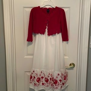 A favorite!! Adorable 2 piece Gap Girl’s sweater and Embroidered Dress